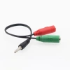 One-to-two audio cable splitter Application Scenario